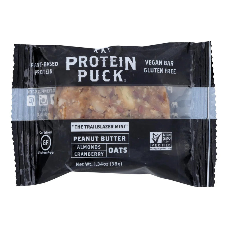 An image displaying Protein Puck - Bar Wndrlst Peanut Butter Cranberry - Case Of 12-1.34 Ounce by Protein Puck