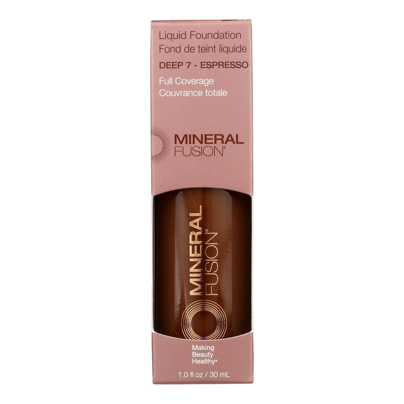 Mineral Fusion - Mkup Liquid Foundation Deep7 - 1 Each-1 Fz - Orca Market