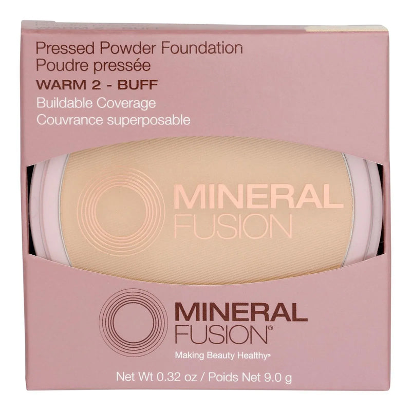 An image displaying Mineral Fusion - Mkup Pressed Base Warm 2 - 1 Each-.32 Ounce by Mineral Fusion