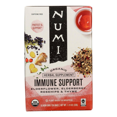 An image displaying Numi Tea - Herbal Tea Immune Sprt - Case Of 6-16 Bag by Numi
