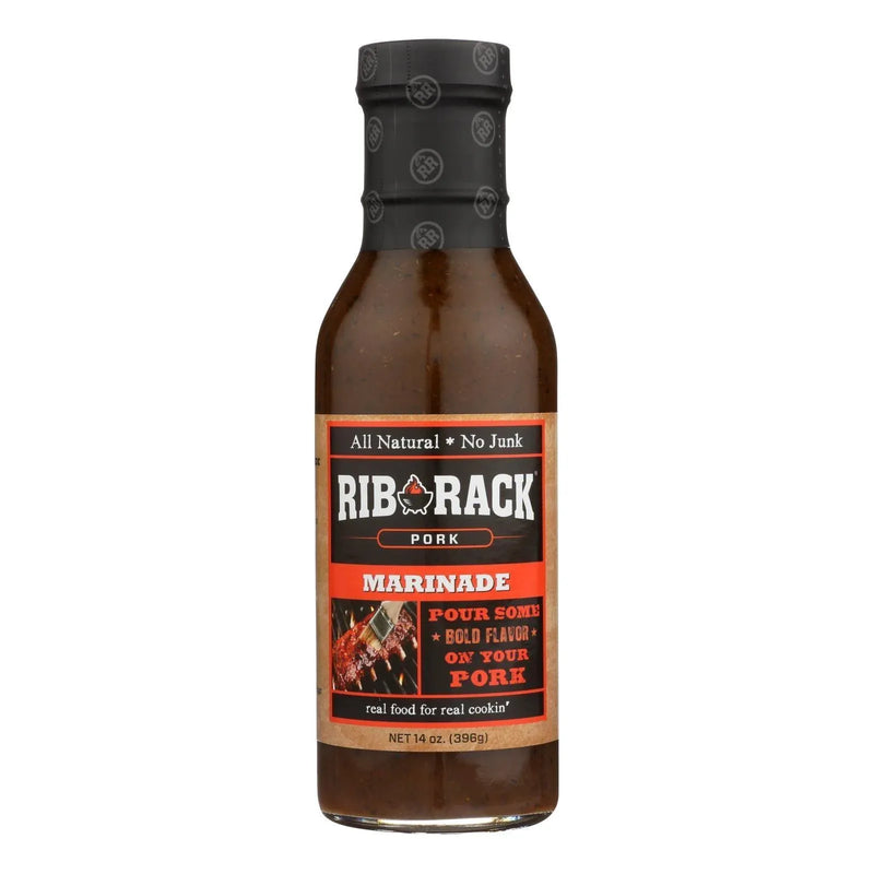 An image displaying Rib Rack Marinara - Pork - Case Of 6 - 14 Ounce by Rib Rack