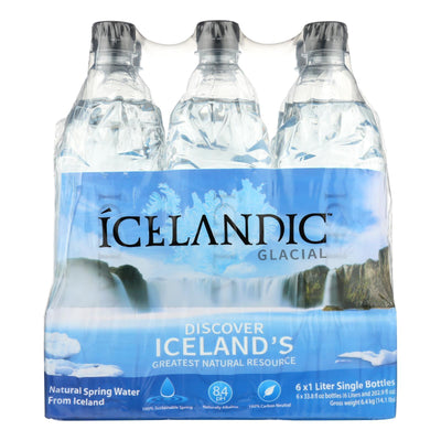 Icelandic Glacial - Water Natural Spring - Case Of 2 - 6/33.8 F - Orca Market