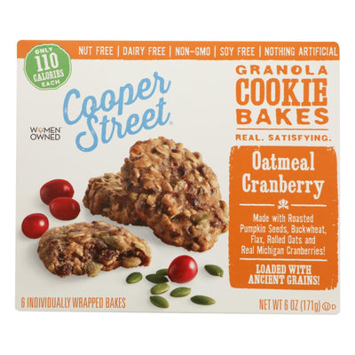 Cooper Street - Granola Bakes Oatmeal Cran - Case Of 6 - 6 Oz - Orca Market