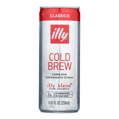 Illy Caffe Coffee - Coffee Drink Cold Brew - Case Of 12-8.45 Fz - Orca Market