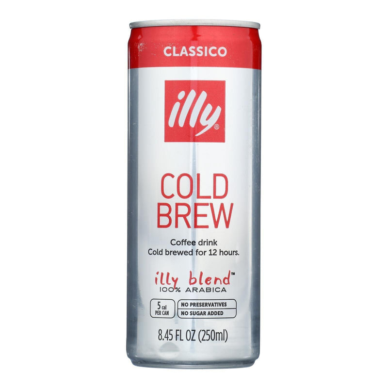 Illy Caffe Coffee - Coffee Drink Cold Brew - Case Of 12-8.45 Fz - Orca Market