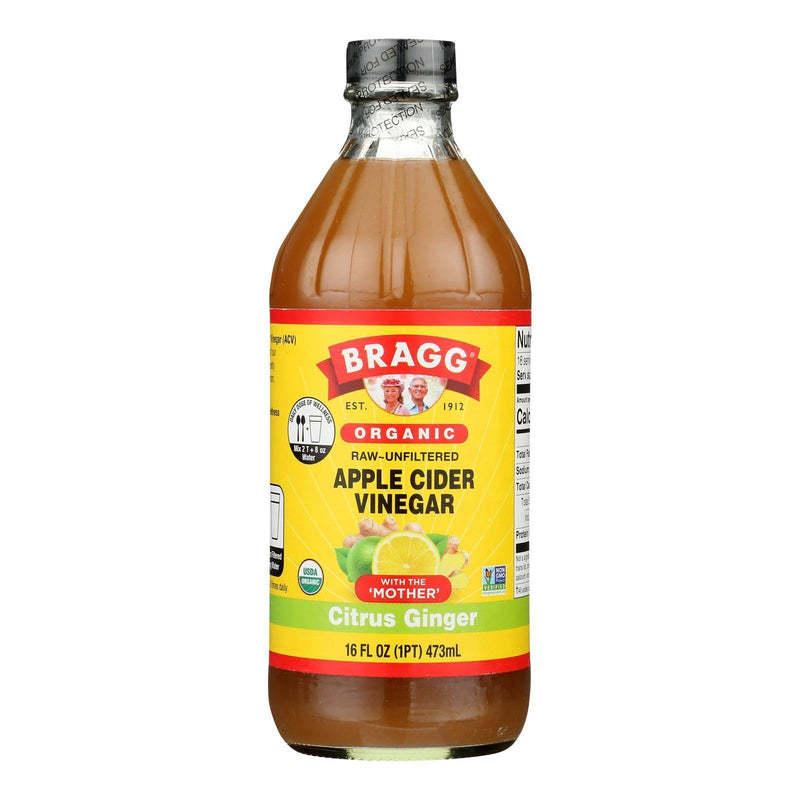 Bragg - Apple Cider Vinegar Citr Ginger - Case Of 12-16 Fz - Orca Market