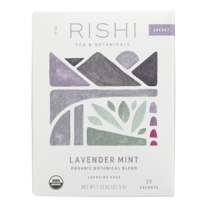 Rishi - Tea Lavender Mint - Case Of 6-15 Bag - Orca Market