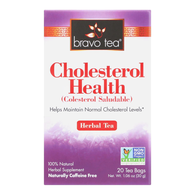 Bravo Teas And Herbs - Tea - Cholesterol Health - 20 Bag - Orca Market