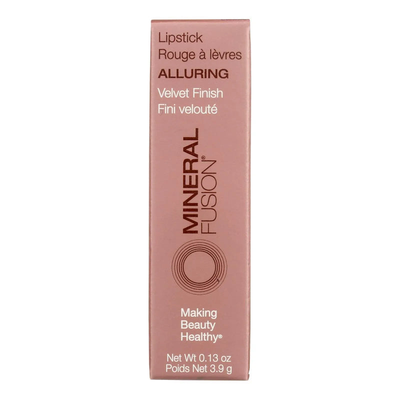 An image displaying Mineral Fusion - Mkup Lipstick Alluring - 1 Each-.137 Ounce by Mineral Fusion