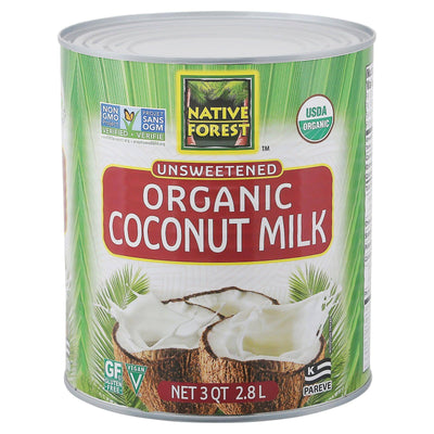An image displaying Native Forest Fair Trade Og Milk - Coconut - Case Of 6 - 96 Ounce by Native Forest