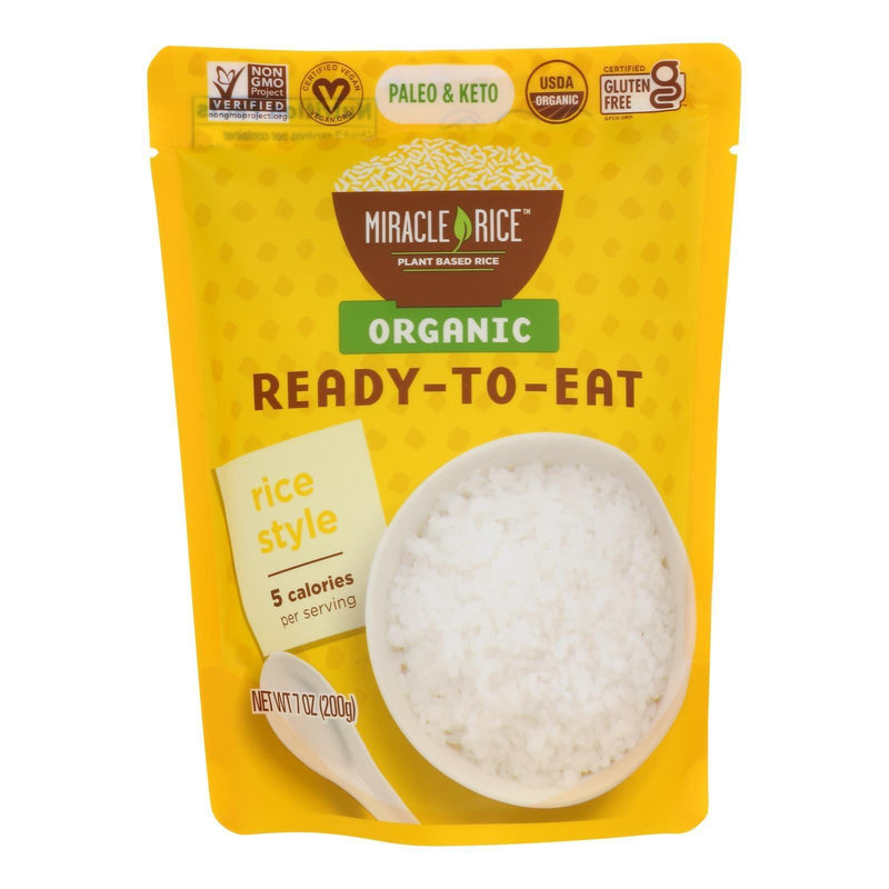 Miracle Noodle - Ready to Eat Meal Rice Style - Case Of 6-7 Oz - Orca Market