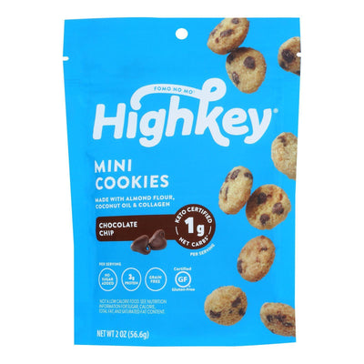 High Key - Cookie Chocolate Chip Keto - Case Of 6-2 Oz - Orca Market