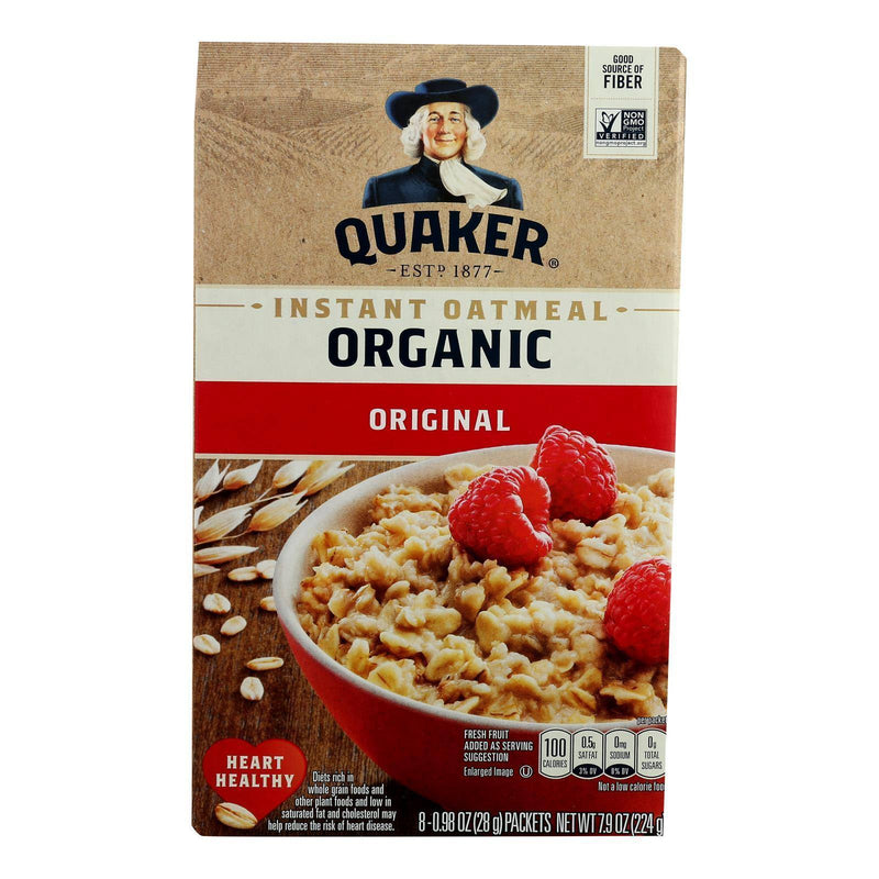 An image displaying Quaker - Oatmeal Original - Case Of 6-7.9 Ounce by Quaker