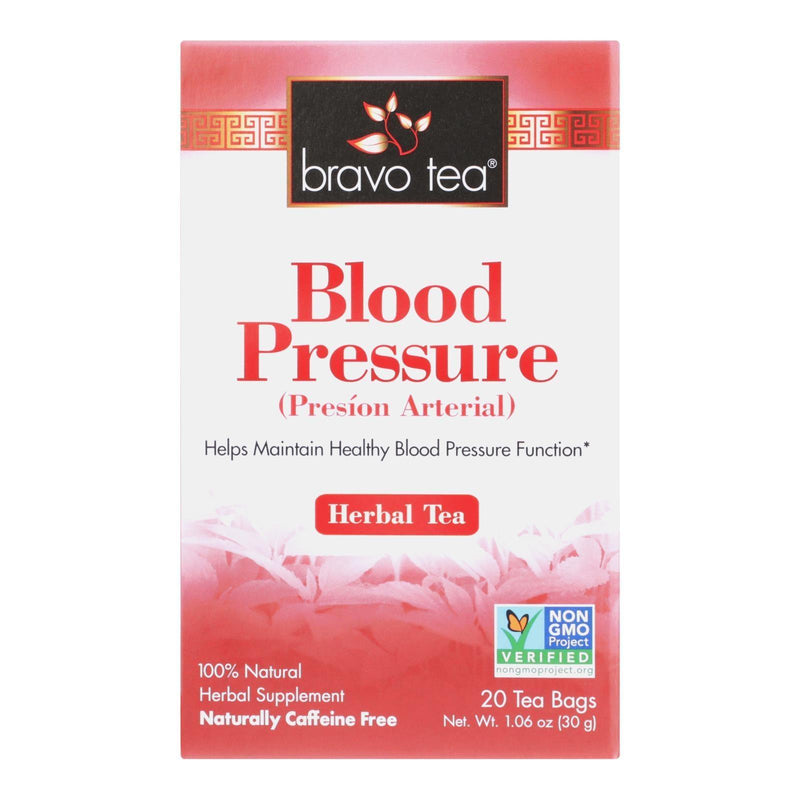 Bravo Teas And Herbs - Tea - Blood Pressure - 20 Bag - Orca Market