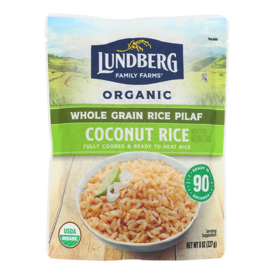 Lundberg Family Farms - Rice Coconut Retort - Case Of 6-8 Oz - Orca Market