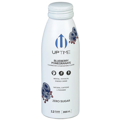 Uptime Energy - Energy Drink Blueberry Pom Ns - Case Of 12-12 Fz - Orca Market