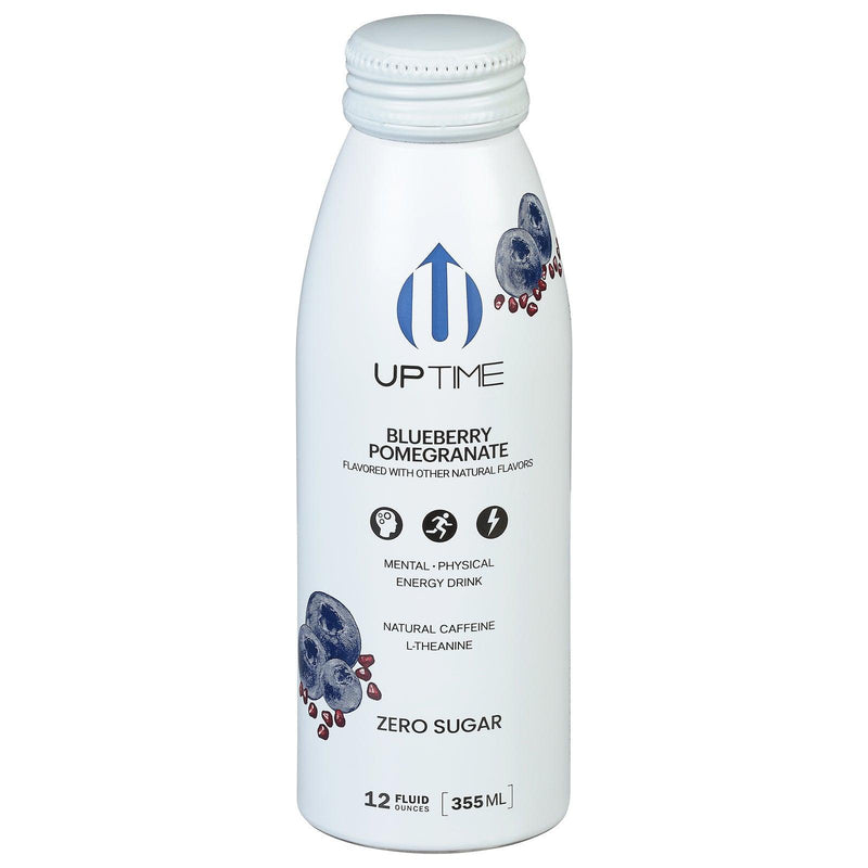Uptime Energy - Energy Drink Blueberry Pom Ns - Case Of 12-12 Fz - Orca Market