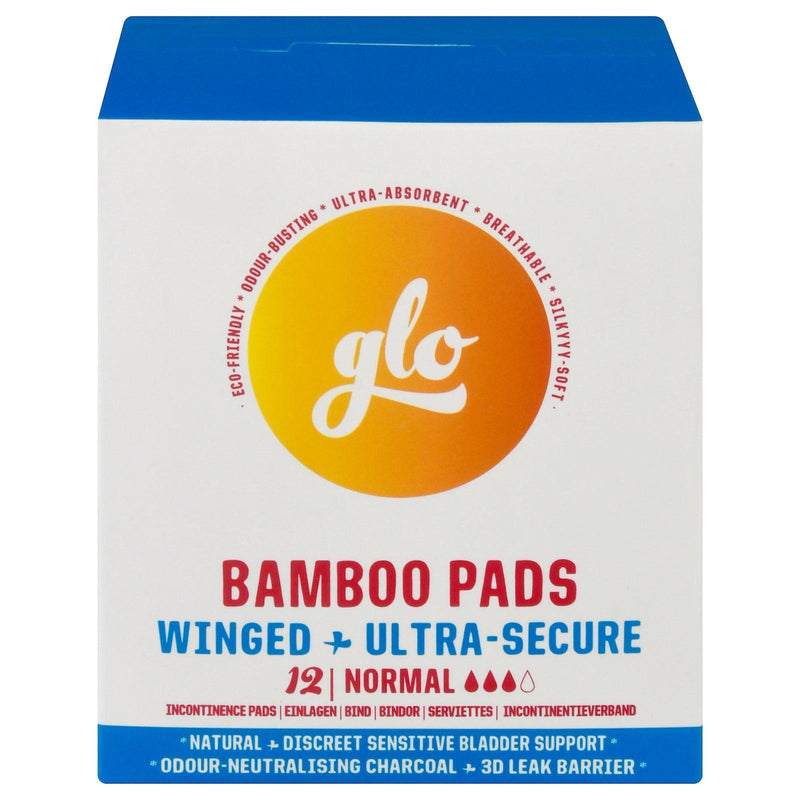 Glo - Pads Bamboo Senstv Blddr - Case Of 8-12 Ct - Orca Market