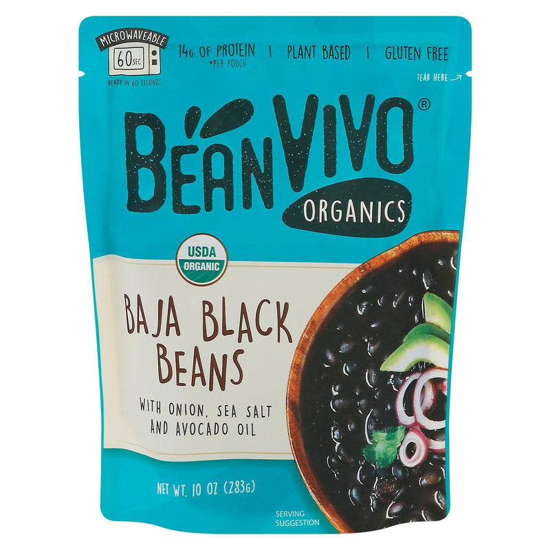 Bean Vivo - Black Bean Baja - Case Of 6-10 Oz - Orca Market