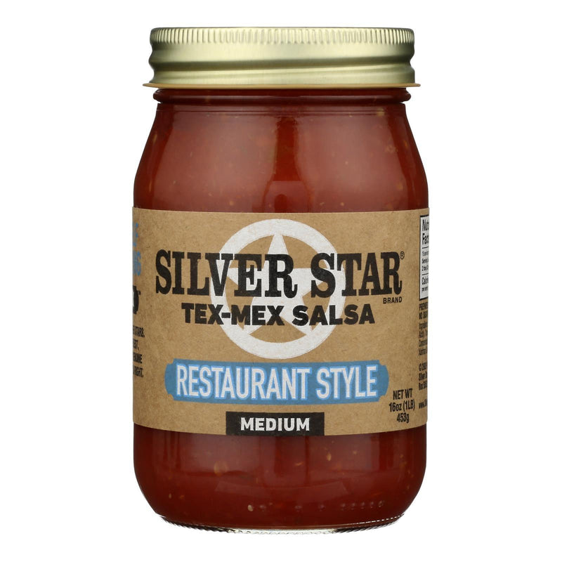 Silver Star - Salsa Restaurant Style - Case Of 6 - 16 Oz - Orca Market