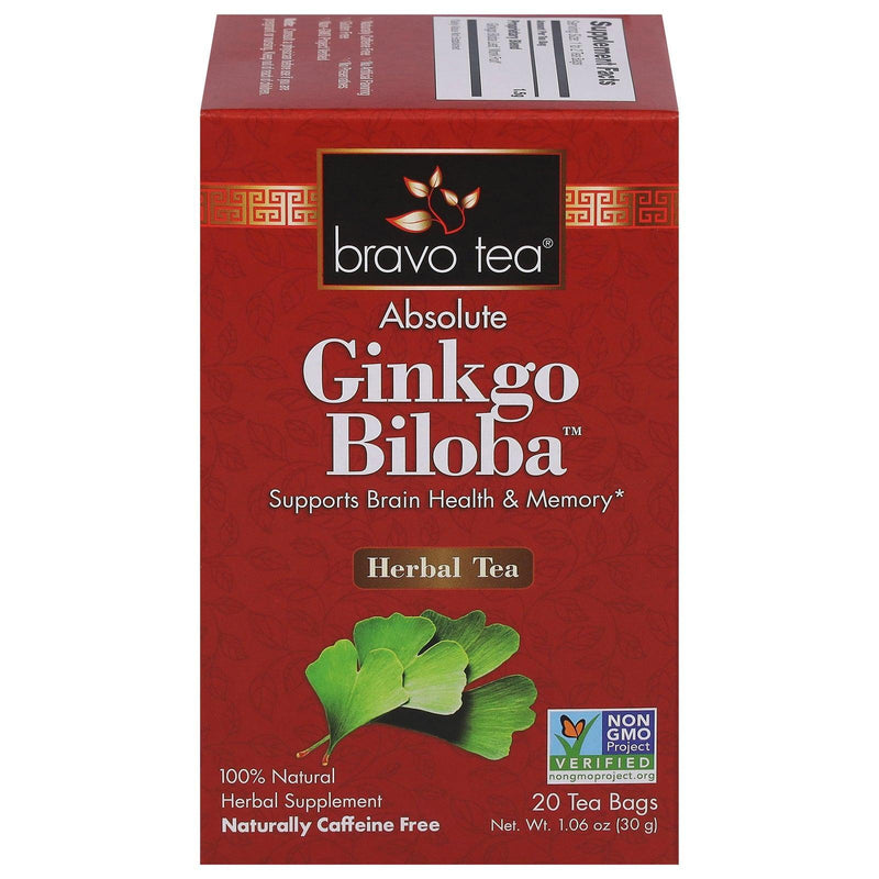 Bravo Teas And Herbs - Tea - Absolute Ginko Biloba - 20 Bag - Orca Market