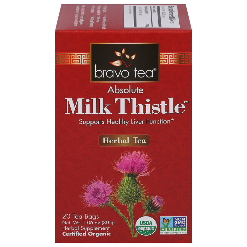 Bravo Teas&herbs - Tea Milk Thistle - 1 Each-20 Bag - Orca Market