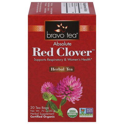 Bravo Teas&herbs - Tea Red Clover - 1 Each-20 Bag - Orca Market