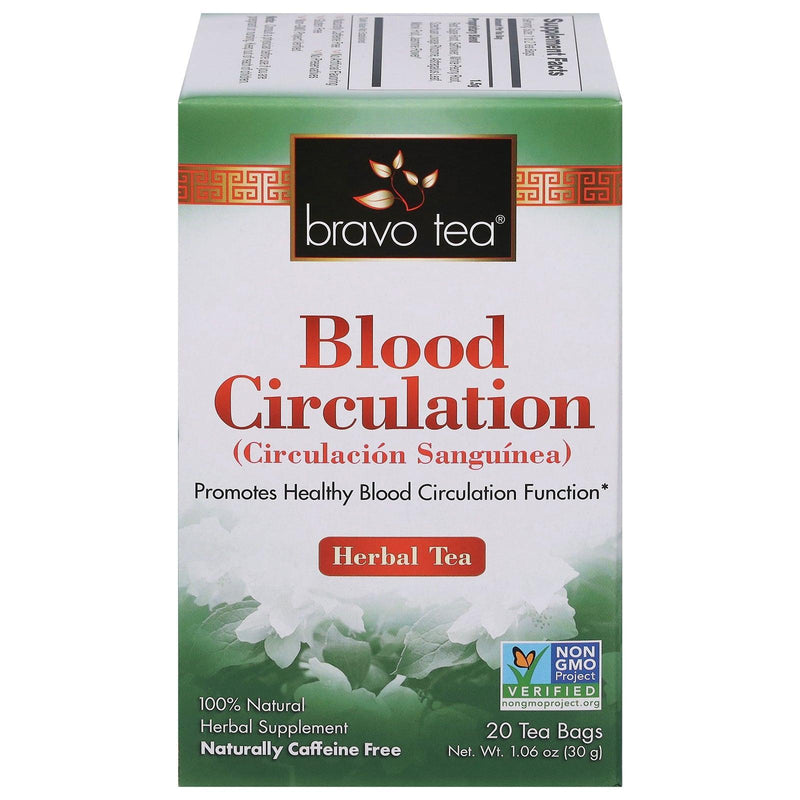 Bravo Teas And Herbs - Tea - Blood Circulation - 20 Bag - Orca Market