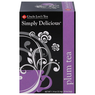 Uncle Lee's Tea - Tea Simply Del Plum - 1 Each - 18 Bag - Orca Market