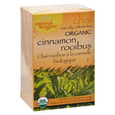 Uncle Lee's Imperial Organic Cinnamon Rooibus Chai Tea - 18 Tea Bags - Orca Market