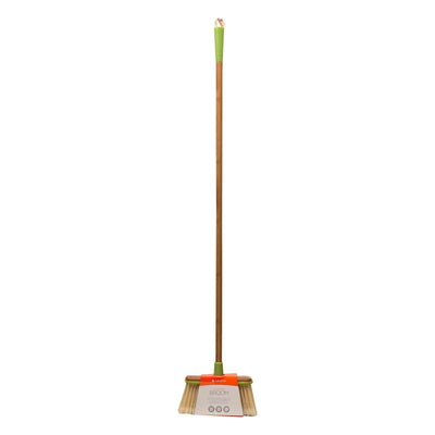 Full Circle Home - Clean Sweep Wood Broom - Green - 1 Count - Orca Market