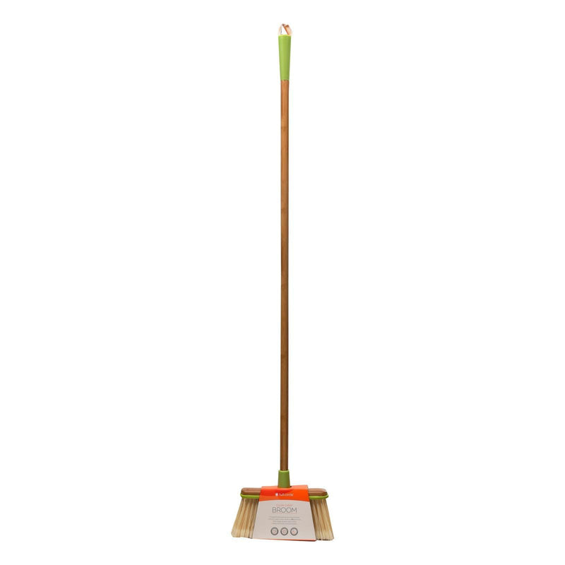 Full Circle Home - Clean Sweep Wood Broom - Green - 1 Count - Orca Market