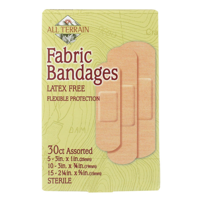 All Terrain - Bandages - Fabric Assorted - 30 Ct - Orca Market