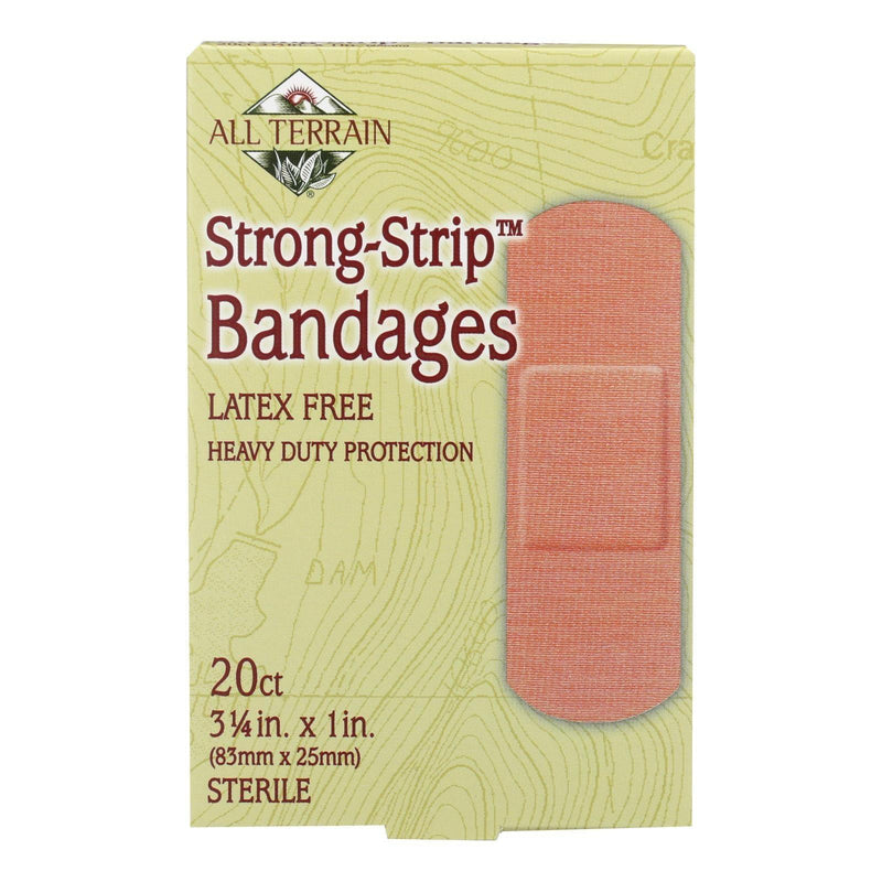 All Terrain - Bandages - Strong-strip - 20 Count - 1 Each - Orca Market
