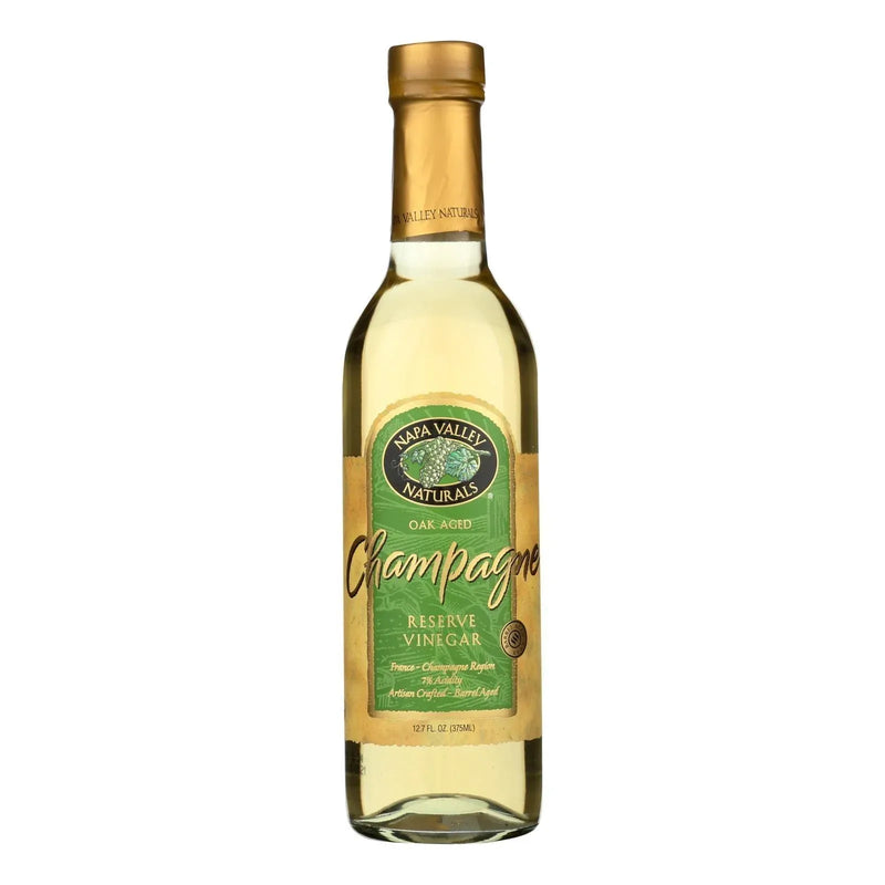 An image displaying Napa Valley Naturals Champagne Reserve Wine Vinegar - Vinegar - Case Of 12 - 12.7 Ounce by Napa Valley Naturals