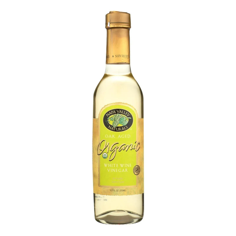 An image displaying Napa Valley Naturals Organic White Wine - Vinegar - Case Of 12 - 12.7 Ounce by Napa Valley Naturals