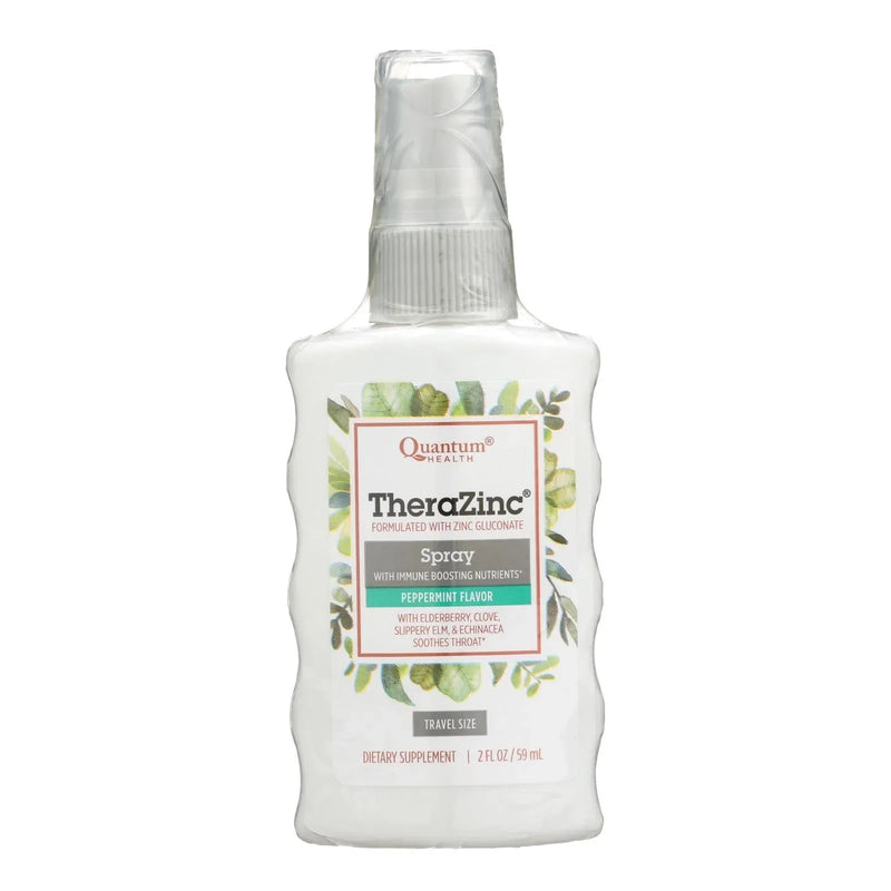 An image displaying Quantum Research Thera Zinc Throat Spray - 2 Ounce by Quantum Research