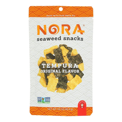 An image displaying Nora Snacks - Tempura Original - Case Of 12 - 1.6 Ounce by Nora Snacks