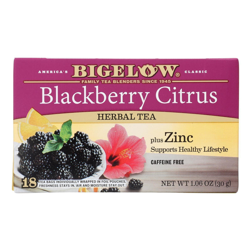 Bigelow Tea - Tea Herbal Blackberry Citrus - Case Of 6-18 Bag - Orca Market