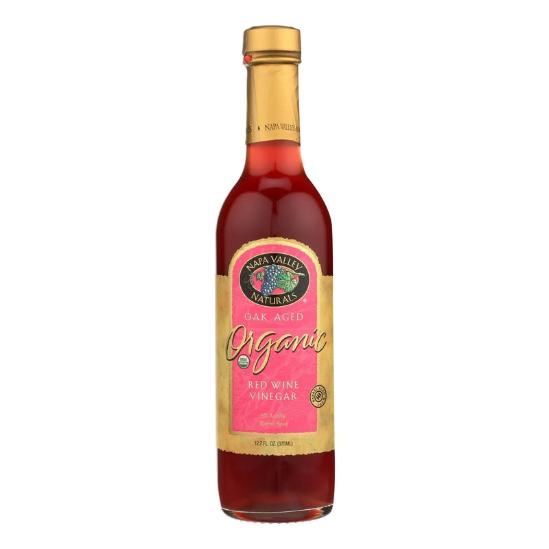 An image displaying Napa Valley Naturals Organic Red Wine - Vinegar - Case Of 12 - 12.7 Ounce by Napa Valley Naturals