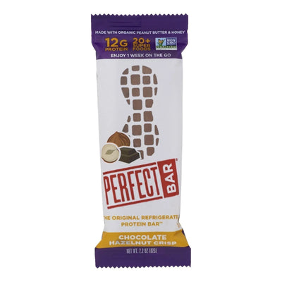 An image displaying Perfect Bar - Bar Chocolate Hazelnut - Case Of 8 - 2.2 Ounce by Perfect Bar