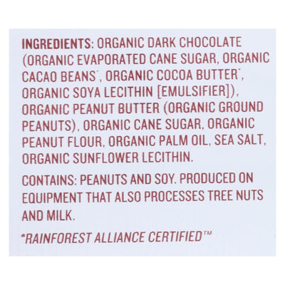 Justin's Nut Butter Organic Peanut Butter Cups - Dark Chocolate - Case Of 12 - 1.4 Oz. - Orca Market