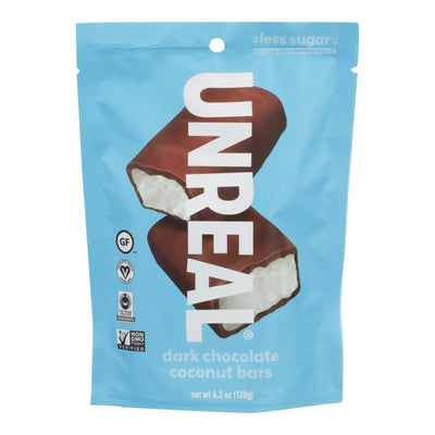 An image displaying Unreal - Dark Chocolate Coconut - Case Of 6 - 4.2 Ounce by Unreal