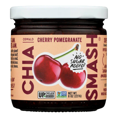 An image displaying Oswald - Jam Chia Smash Chrypomgrn - Case Of 6-8 Ounce by Brand Chia Smash