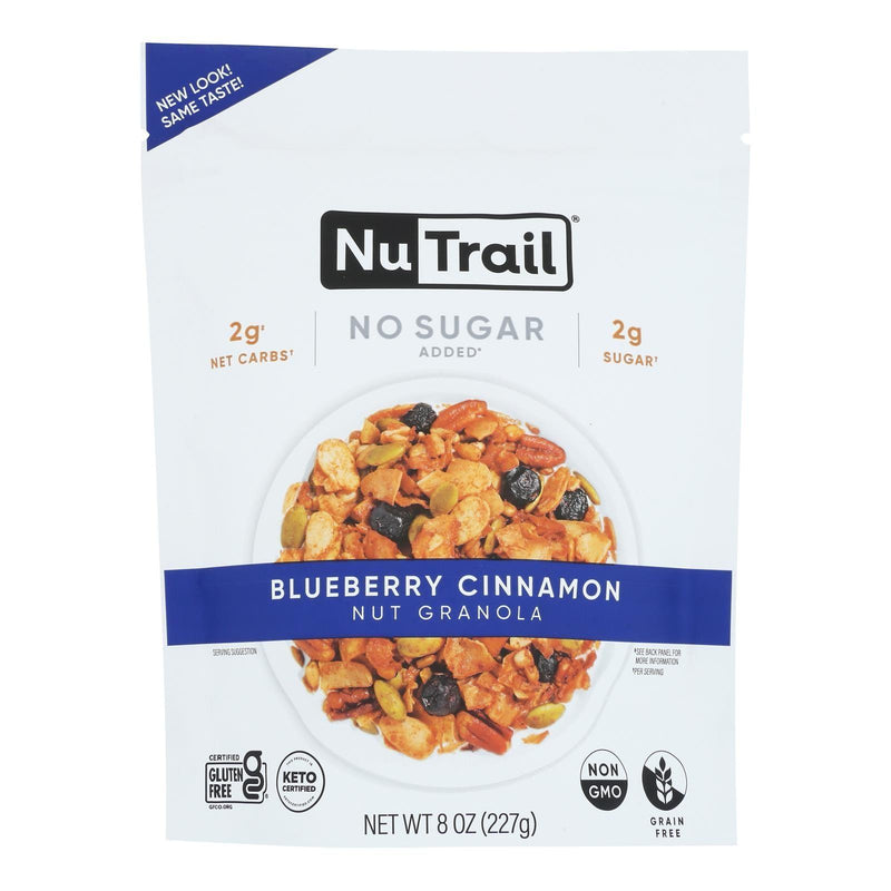 Nutrail - Granola Blueberry Cinnamon - Case Of 6-8 Ounces - Orca Market