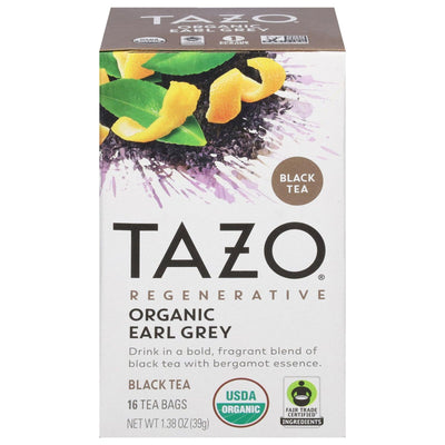 Tazo Tea - Tea Organic Black Earl Grey - Case Of 6-16 Bags - Orca Market