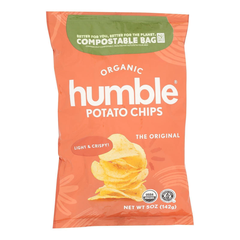 Humble Potato Chips - Chips Potato Original - Case Of 12-5 Oz - Orca Market