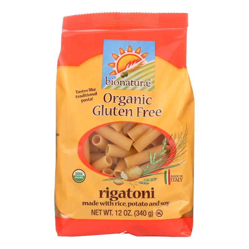 Bionaturae - Pasta Og1 Rigatoni G/f - Cs Of 12-12 Oz - Orca Market