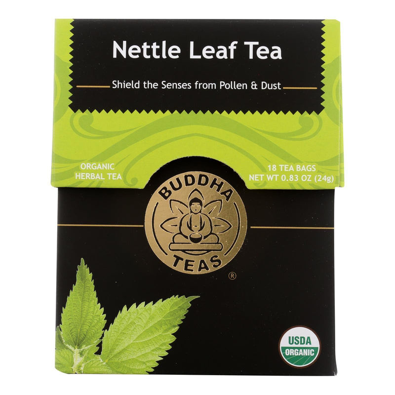Buddha Teas - Organic Tea - Nettle Leaf - Case Of 6 - 18 Count - Orca Market