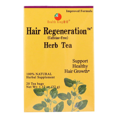 Health King Hair Regeneration Herb Tea - 20 Tea Bags - Orca Market